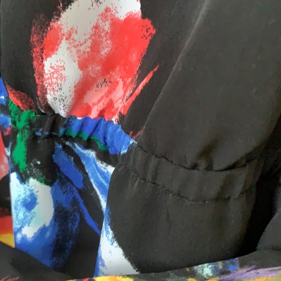 Mossimo Black Floral Sleeveless Dress - Picture 7 of 12